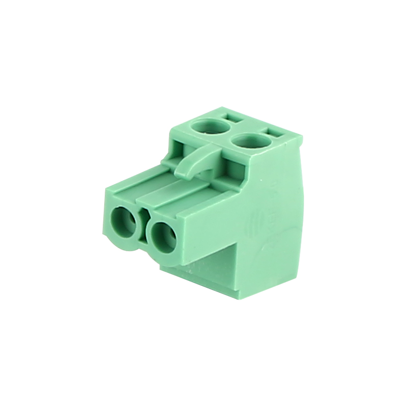 2P MaleTerminal Block за Din Rail комплет